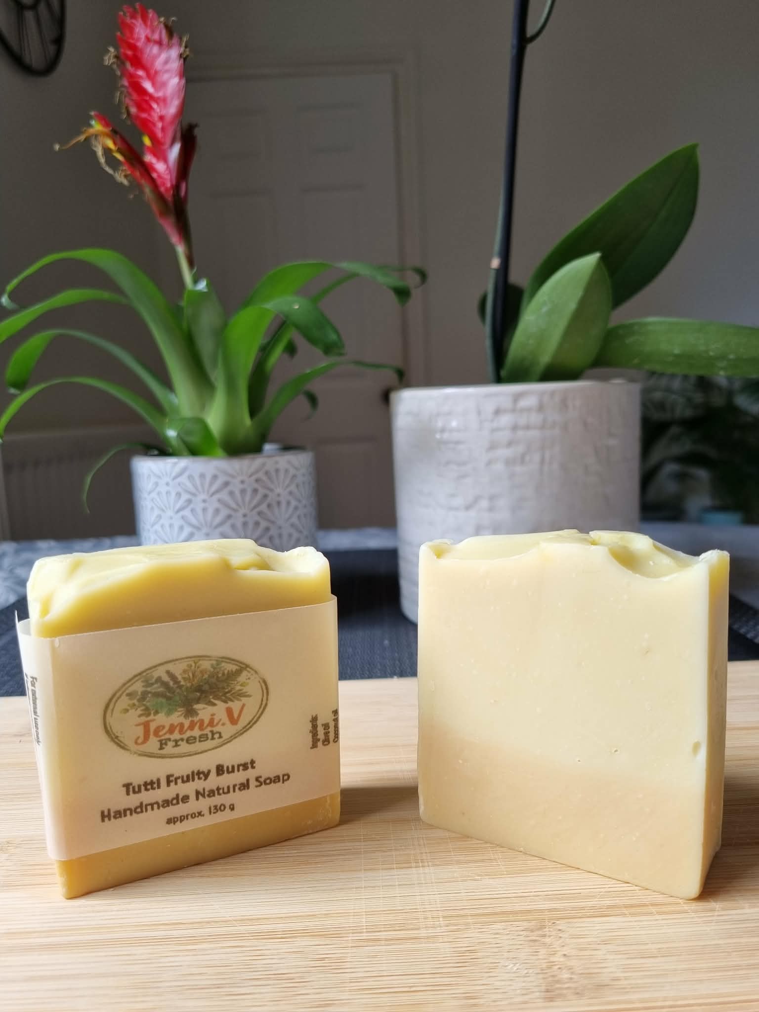 Tutty Fruity Burst Handmade Natural Soap with goat milk and coconut milk