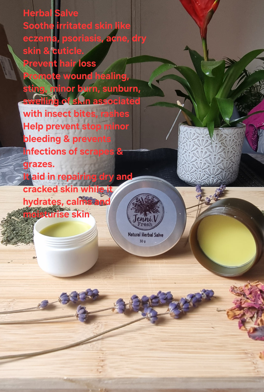 Jenni.V Fresh Herbal Healing Salve