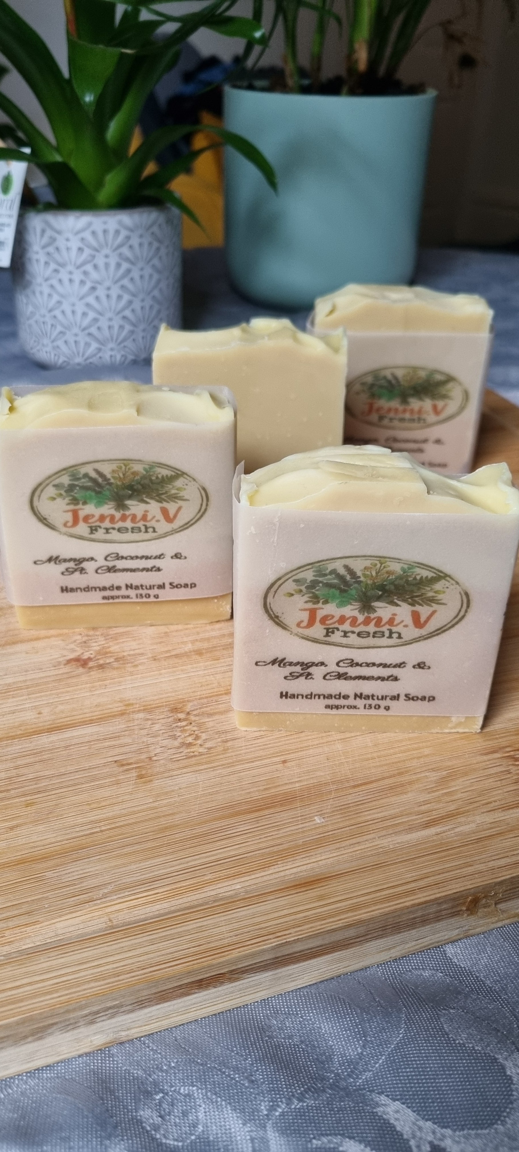 Mango Coconut & St. Clements Handmade Natural Soap