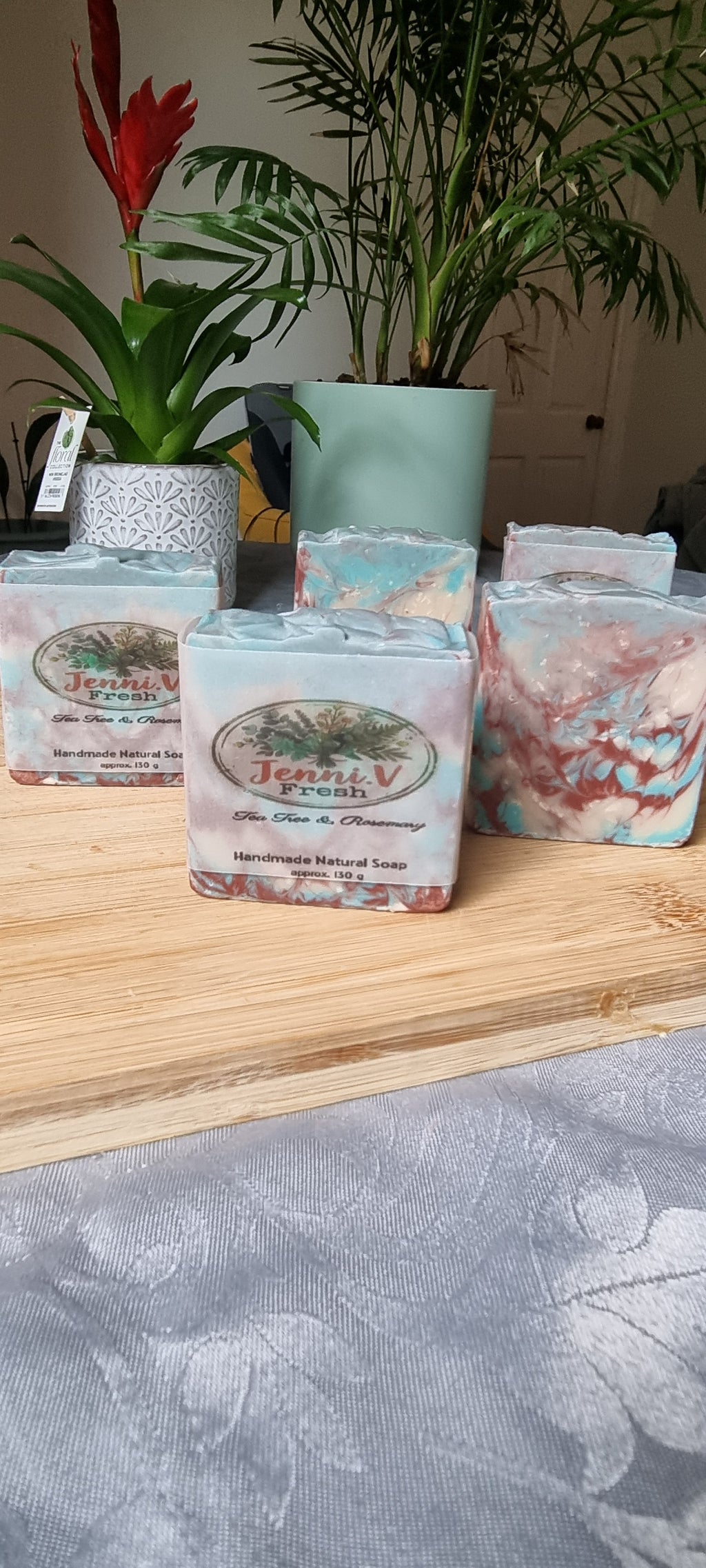 Tea Tree and Rosemary Handmade Natural Soap