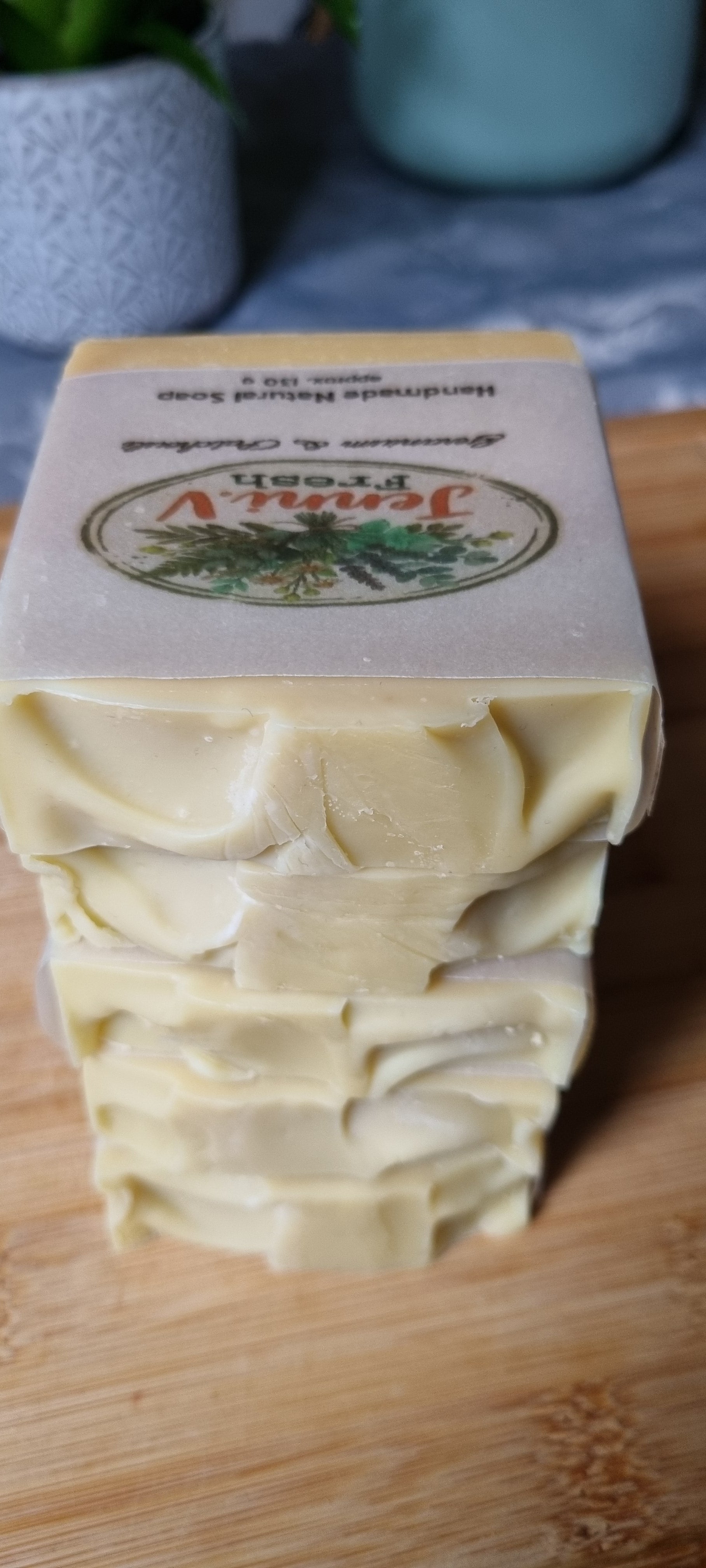 Geranium and Patchouli Handmade Natural Soap