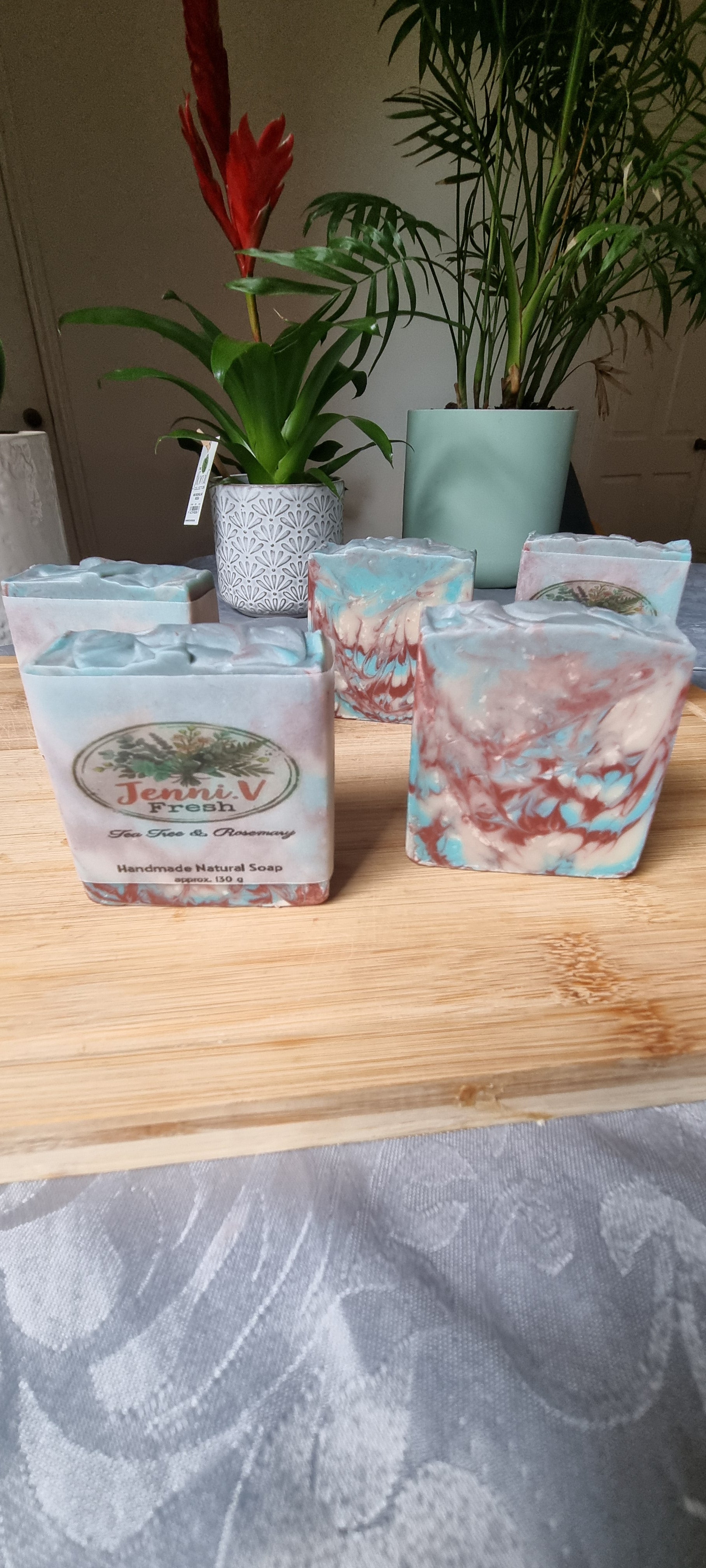Tea Tree and Rosemary Handmade Natural Soap