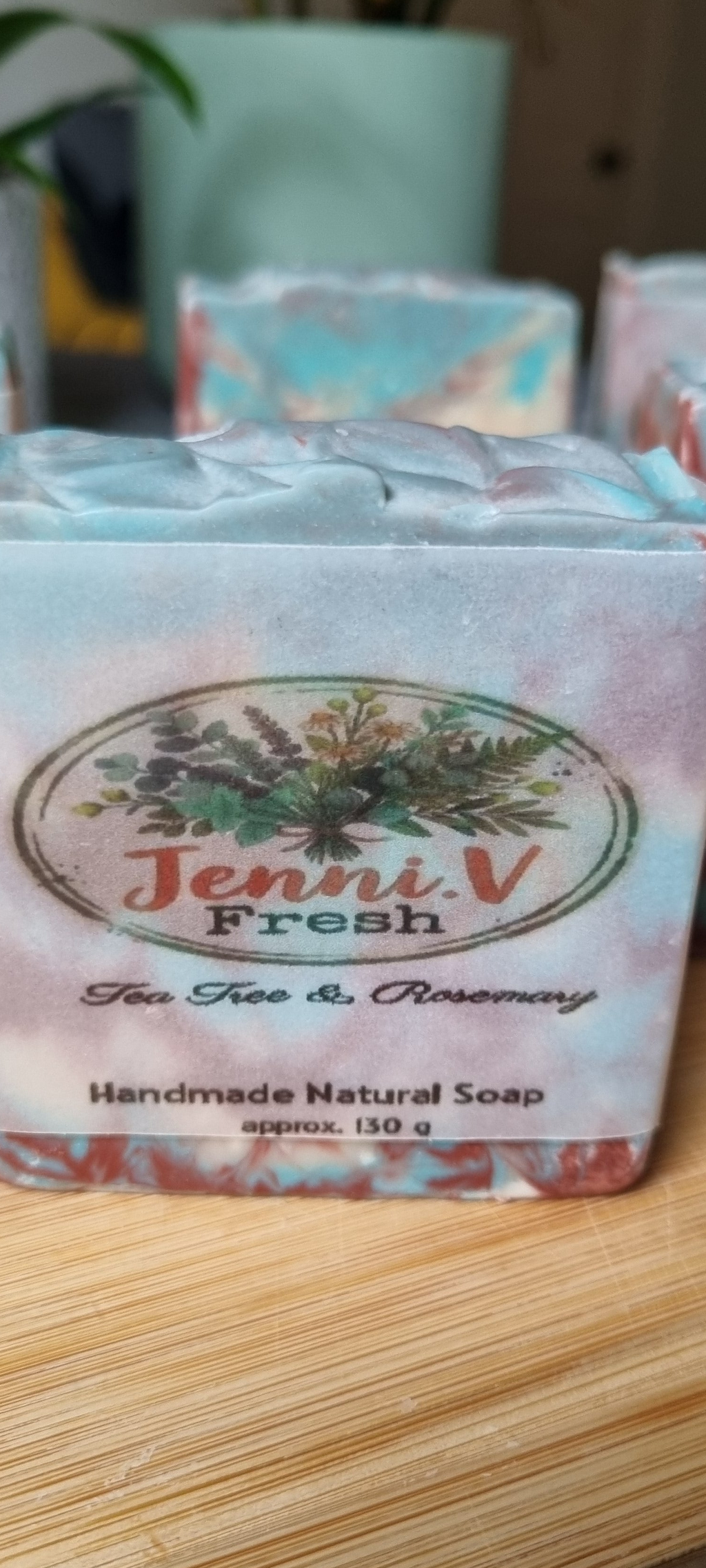 Tea Tree and Rosemary Handmade Natural Soap