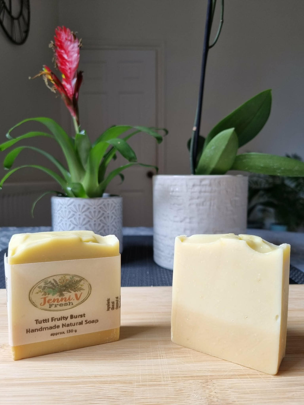 Tutty Fruity Burst Handmade Natural Soap with goat milk and coconut milk