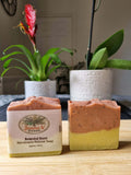 Botanical Burst Handmade Natural Soap (Calendula chamomile, dandelion, lavender & goat milk)