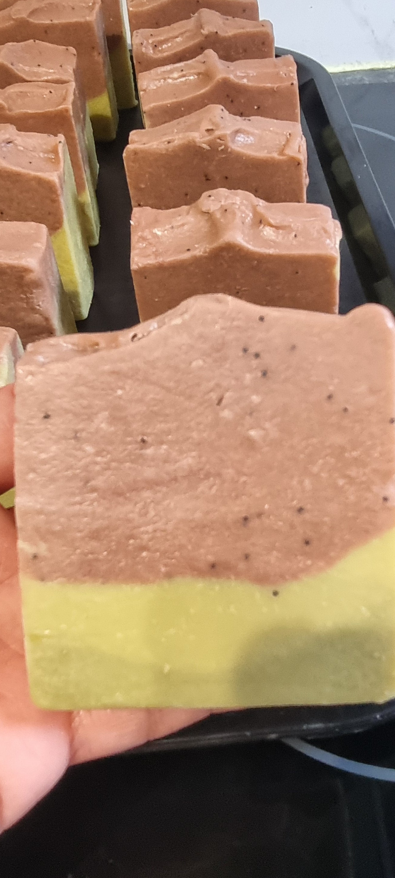 Botanical Burst Handmade Natural Soap (Calendula chamomile, dandelion, lavender & goat milk)